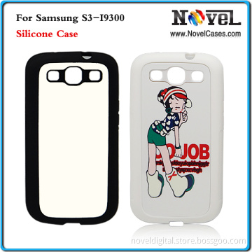 Sublimation Phone Case for Samsung S3 I9300/Silicon Phone Case for I9300